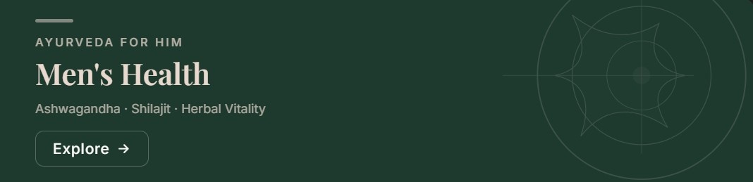 Men's Accessories Banner