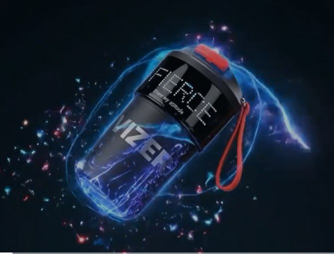 VIZER Smart LED Smart Bottle - Alternate View